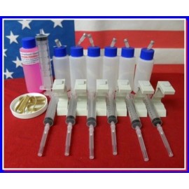 Inkproducts Compatible Snap On Prime Tool 6 Colors For HP DesignJet 80, 81, 83, 90 Printhead