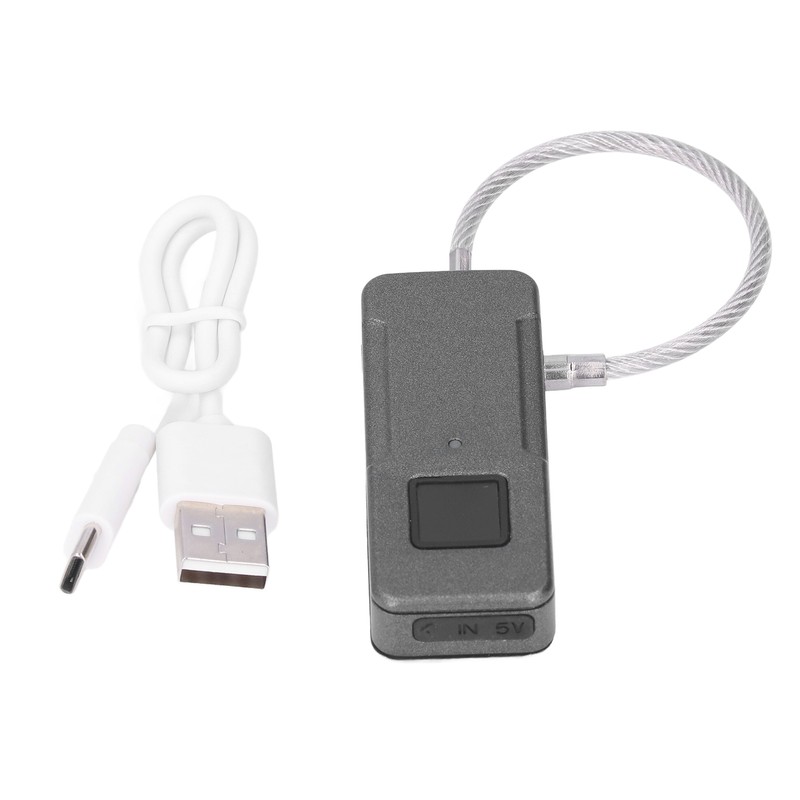 Fingerprint Padlock Fast Identification Safe Reliable 10 Fingerprints Low Power