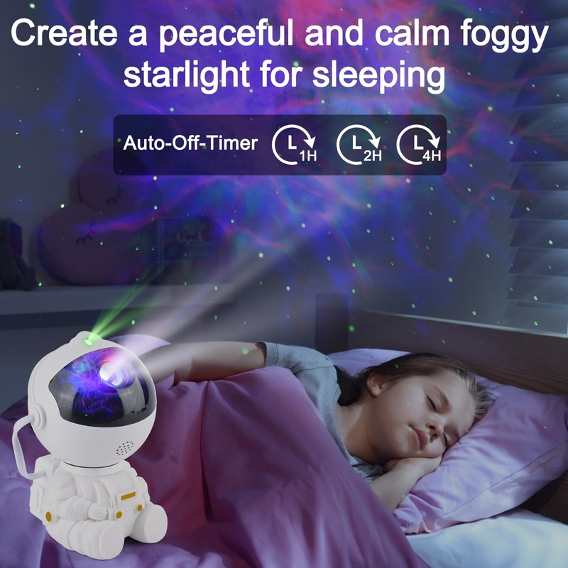 Sosayet Starry Sky Astronaut Projector, LED Space Night Sky Light