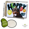 Fava Bean Productions Happy Birthday Card with Dogs, Rottweiler Card
