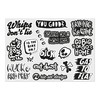 Riesel Design Sticker Kit, Sticker Set, Various Designs, Weatherproof, Made