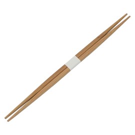 Bamboo Carbonized Ranchu Chopsticks, 9.4 inches (24 cm), 50 Repairs, Obi Wrap, Commercial Use, Egg Medium Chopsticks, Disposable