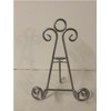Silver Effect Iron Easel 8 inch Holder Display Artwork Picture