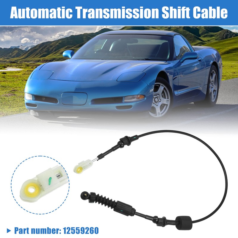 A ABSOPRO 12559260 Automatic Shift Cable for Corvette C5