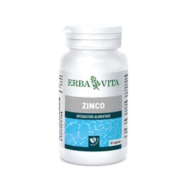 Erba Vita Integratore Alimentare Zinco - 60 Capsule