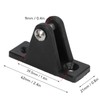 Pack of 2 Bimini Top Deck Hinge Marine Boat Deck
