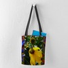 CafePress Bee And Flower 13"x13" Reusable Grocery Shopping Sling Tote