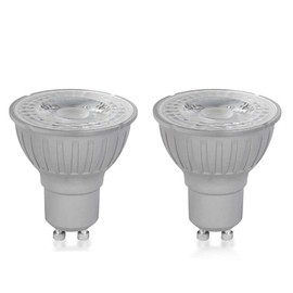 Megaman GU10 Reflector Dimmable LED Lamp, 5 Watt, 4000K Colour Temperature, Cool White 2 Packs