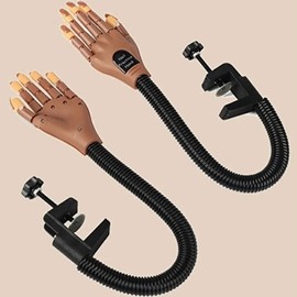 Nail Practice Hand Finger Manicure Tool - WFIJIEA Female Left Hand / 네일 연습 핸드 손가락 매니큐어 도구-WFIJIEA 여성왼손
