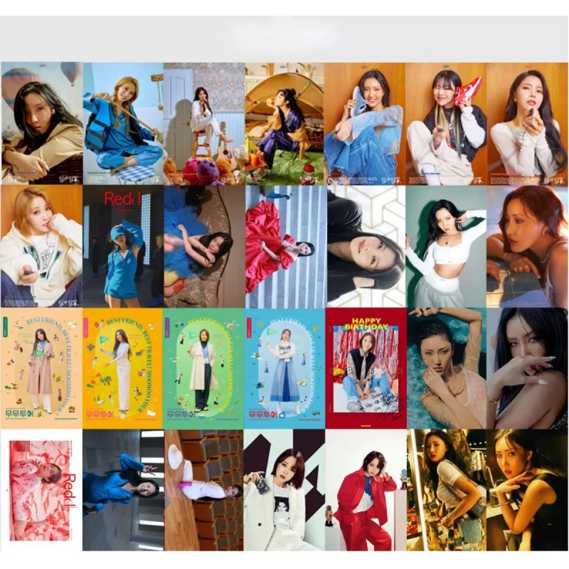 Lomo Cards Mamamoo I Say Mama Moo Kpop Korea 55