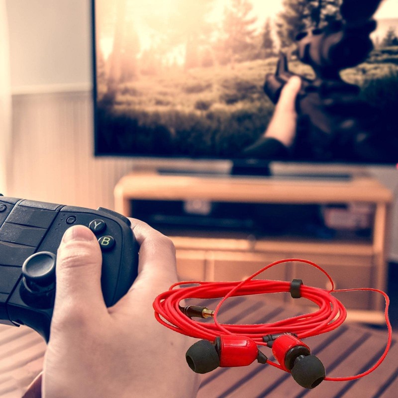 Ear Buds with Long Wired Cord | Wired in Ear