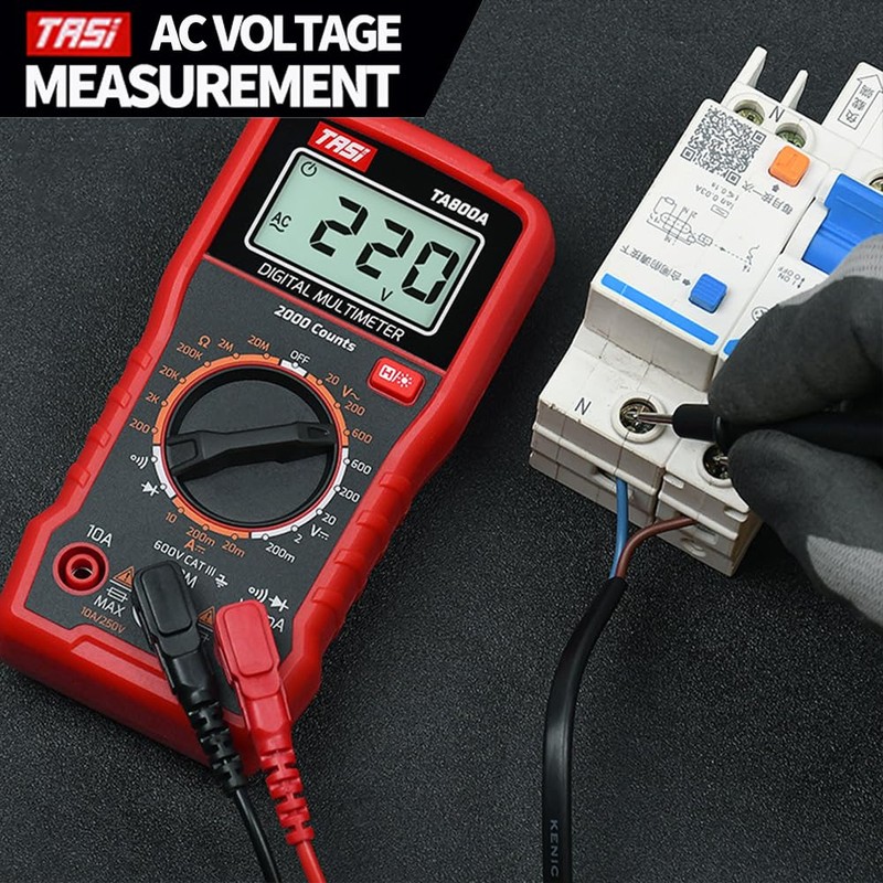 Yiko Multimeter Digital, Multitester NCV, Voltmeter Ohmmeter Ammeter TRMS 4000