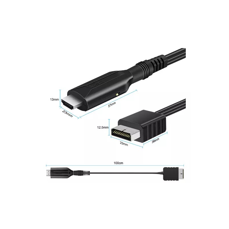For Sony PS1 PS2 to HDMI Adapter Cable Game Console