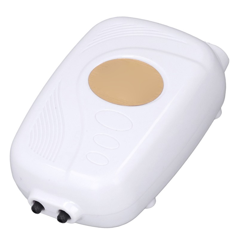Aquarium Air Pump Double Outlet Design 1W Strong Durable High