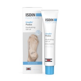 ISDIN ISDIN Foot Care Cream, Uradin Podos Gel Oil, Repairs and Hydrates Dry and Cracked Feet, 10% Urea, Fast Absorbing, Dermatologically Tested, 2.5 Fl Oz