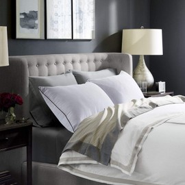 JOLLYVOGUE Bed Pillows Standard Size Set of 2, Cooling and Supportive Full Pillow 2 Pack for Side and Back Sleepers, Down Alternative Hotel Collection Sleeping Pillows, 26x20 Inches | JOLLYVOGUE