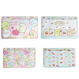 Sumikko Gurashi Sumikko Gurashi Mask Case, Portable, Character Goods, Zipper Bag, Storage Bag, Portable, Mask, For Children, School (Plush Toy & Pankyoshitsu)