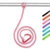 OCEANBROAD Kayak Paddle Leash with D-Ring Stretchable Bungee Strap Lanyard