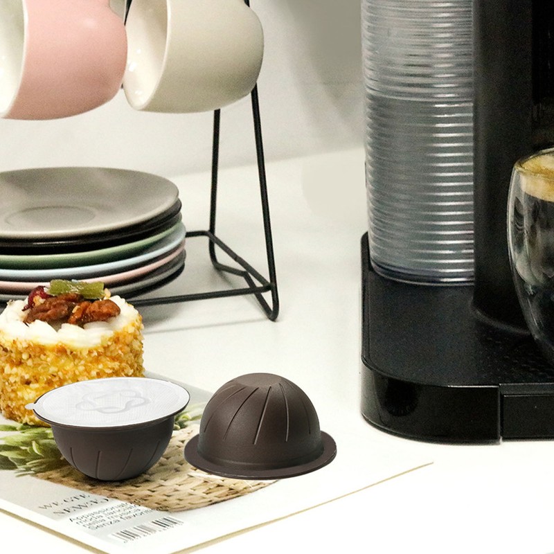 Reusable Capsule Kit For Nestle Vertuoline Coffee Machine with 5pcs