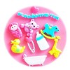 Lovelegis Rocking Horse Giraffe Bathtub Heart Duck Baby Baking Mould