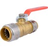 SharkBite Max 1 x 3/4 Inch Ball Valve, Push to