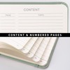 RETTACY Lined Journal Notebook, 192 Numbered Pages, A5 Medium Size