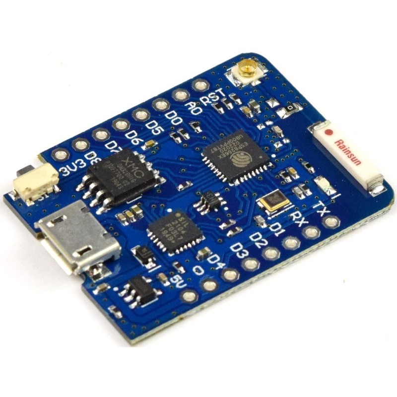 CANADUINO® WEMOS D1 Mini Pro 16MB ESP8266 WiFi, External high-gain
