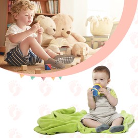 ELUTONG Baby Socks Non-Slip Thin – Beautiful Cotton Non-Slip Socks Baby Children, 5 Pairs Summer Crawling Socks Stopper Socks for Girls Boys Toddlers, multicoloured