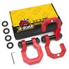 A-BOAR 3/4" D-Ring Shackles, Heavy Duty Forged Steel Shackles with