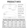 OCCI CHIARI 6.0 Reading Glasses Men's Trendy Readers Reader 6.0