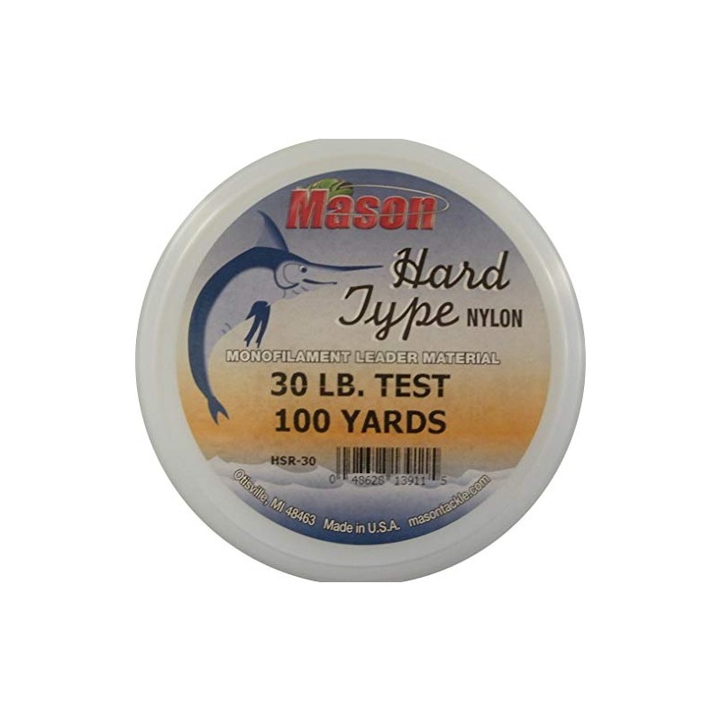 Mason HSR-30 Hard Type Nylon Leader