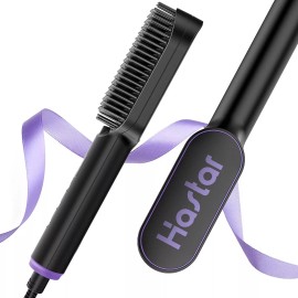 Hastar Hair Straightener Brush Hastar Ceramic Negative Ion Straightening Comb 20s Fa...