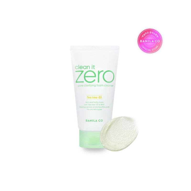 Banila Co. 더블5%쿠폰바닐라코 클린잇제로 포어 클래리파잉 폼클렌저 150ml Double 5%