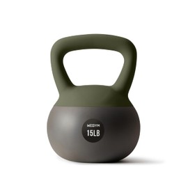 WeGym Soft Kettlebells with Cushioned Impact-Resistant Base and Anti-Slip, Wide-Grip Handle for Home Workouts, Weightlifting, and Full Body Strength Training