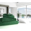 Blue Label 500gsm Plain Hand Towel Bottle Green (SEE SIZE