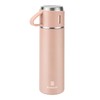 Stainless Steel Thermo 500ml/16.9oz Vacuum Insulated Bottle with Cup for