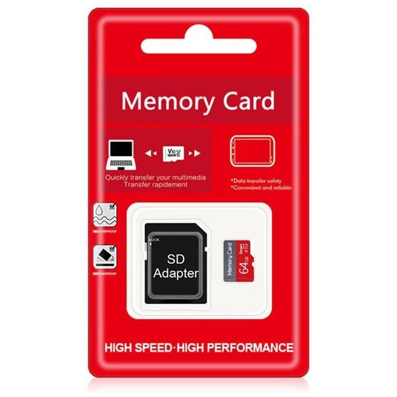 2 Pack 32GB TF Card with Adapter, C10 UHS-I Ultra
