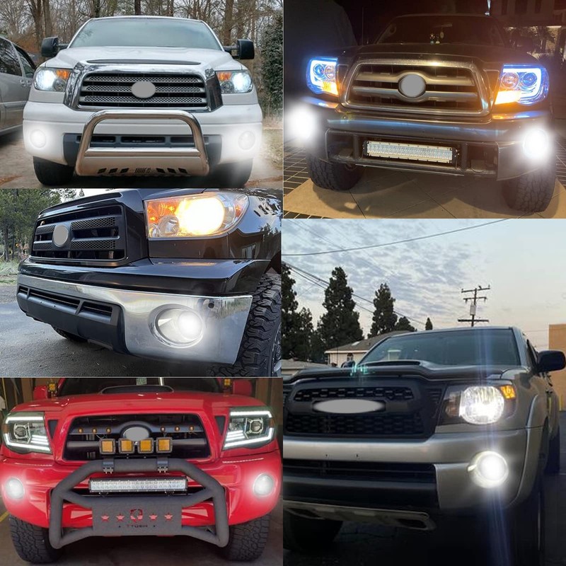 LED Fog Lights for Tacoma 2005-2011/ Tundra 2007-2013/ Solara 2004-2006/