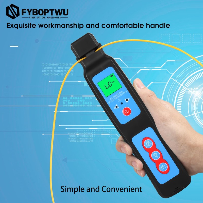 FYBOPTWU - Live Optical Fiber Identifier with Wave Respond 800-1700nm