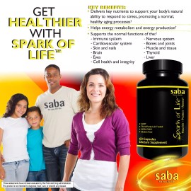 Saba Spark of Life™ One 60-count Bottle - Build the Foundation for Health