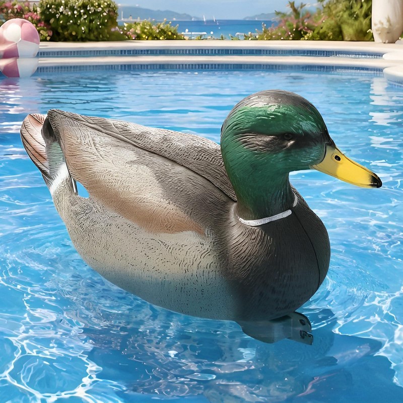 Cifavor Realistic Plastic Mallard Duck Decoy, Floating Hunting Decoy for