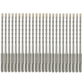 SDS Plus Rotary Hammer Drill Bit 3/16 in. x 8 in. Masonry Concrete Rock Drill-24Pcs