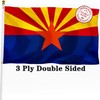 XIFAN Double Sided Arizona State Flag 3x5 ft, Heavy Duty