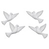Wax Doves Motif 40 mm 2 Pairs