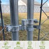 1-3/8" x 2-3/8" Chain Link Fence Gate Post Hinge Kit,