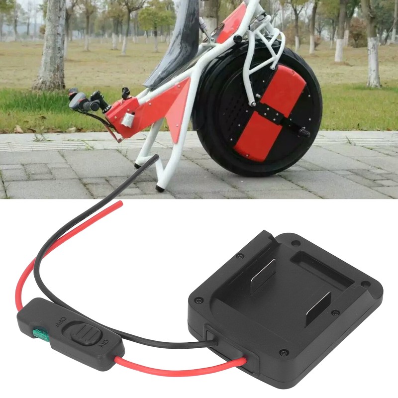 18V Battery Adapter Good Fit Lithium Battery Converter with Fuse