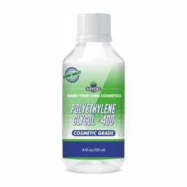 MYOC Polyethylene Glycol - 400 | Cosmetic Grade Ingredient | Ideal for Skincare & Haircare Formulations | 120 ml / 4 Fl Oz