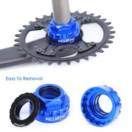 ALEOED 12 Speed Bicycle Chainring Lock Ring Removal Tool for Shimano M7100 M8100 M9100 XT SLX MTB Road Bike Direct Mount Crankset