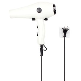 Universal Hair Dryer Bracket Wall Mount Shelf Hair Dryer Holder, Wall Mount Bathroom Hair Blow Dryer Rack, Wall Hair Dryer(Black)