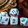 HDdais DND Dice Set, 7PCS Polyhedral Dice Set for Dungeons